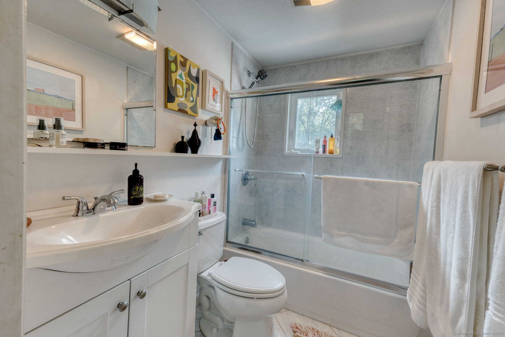 11 Day Road Cornwall, CT 06754 - Photo 37 of 40 a bathroom with a sink a toilet and shower