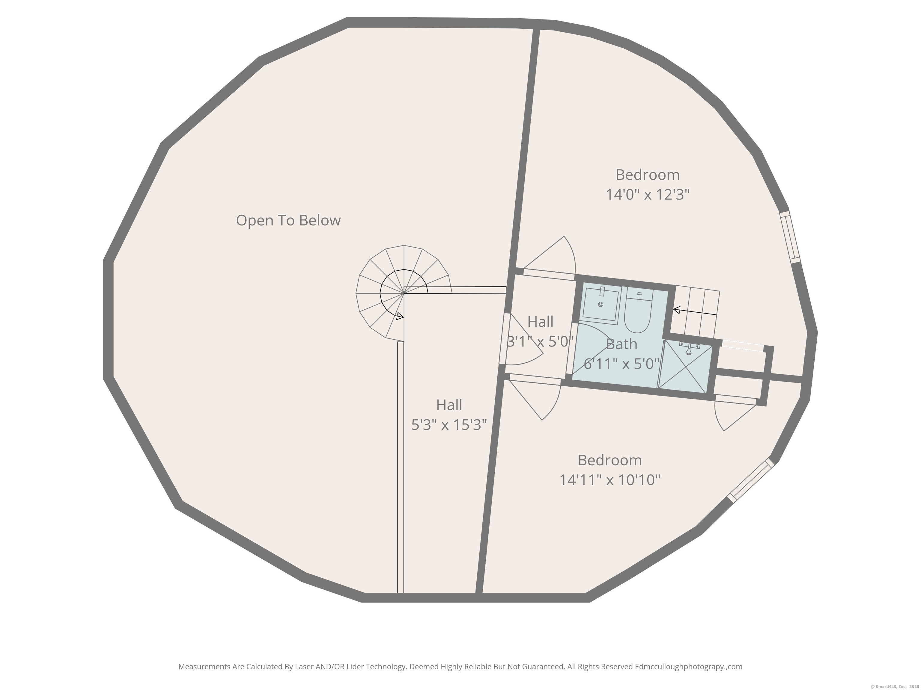 11 Day Road Cornwall, CT 06754 - Photo 39 of 40 a view of a hallway with a small white roof