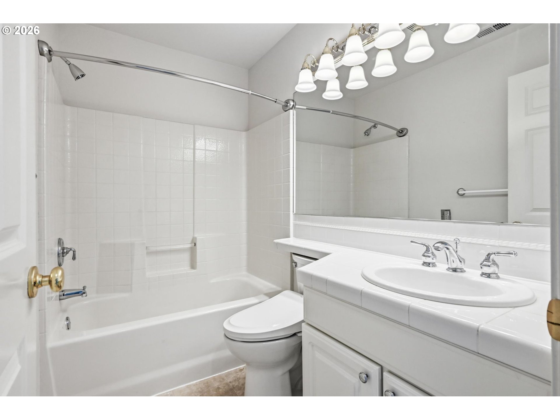 22215 Chelan Loop West Linn, OR 97068 - Photo 35 of 38 a bathroom with a sink a toilet and a bathtub