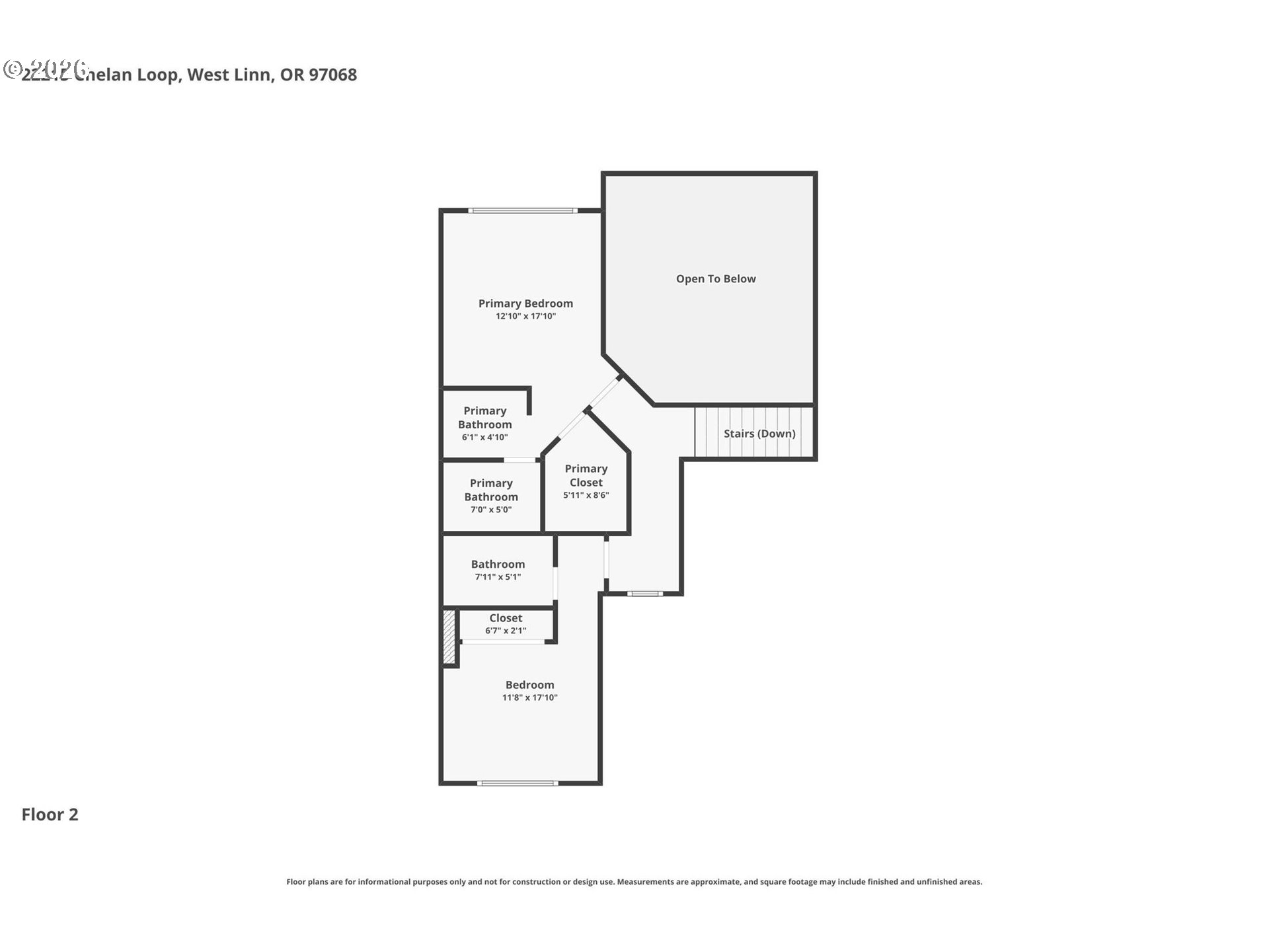 22215 Chelan Loop West Linn, OR 97068 - Photo 38 of 38 a picture of a floor plan