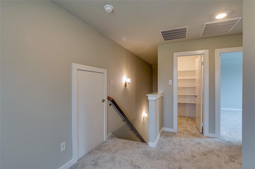 602 Kyle Drive Tioga, TX 76271 - Photo 23 of 29 a view of a hallway with staircase