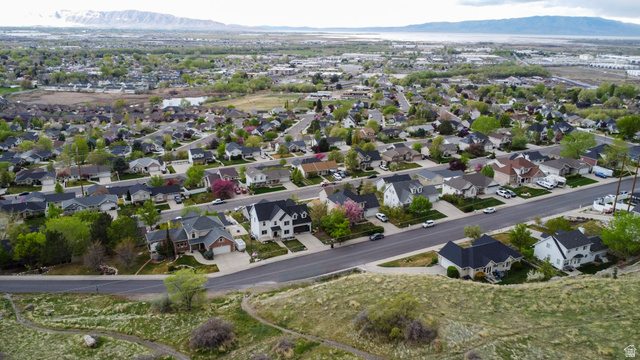 965 North 800 East Springville, UT 84663 - Photo 44 of 46 Aerial overview of property's location with a mountainous background and nearby suburban area