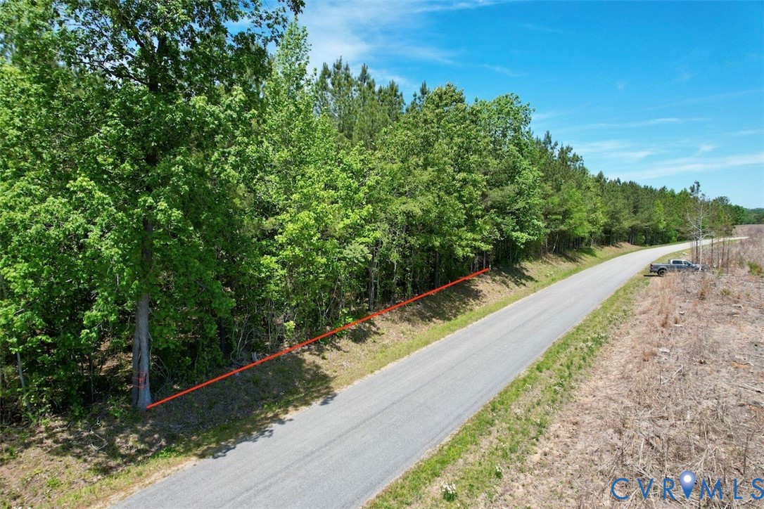 600 Red Oak Road Alberta, VA 23821 - Photo 3 of 16 a view of a pathway both side of yard