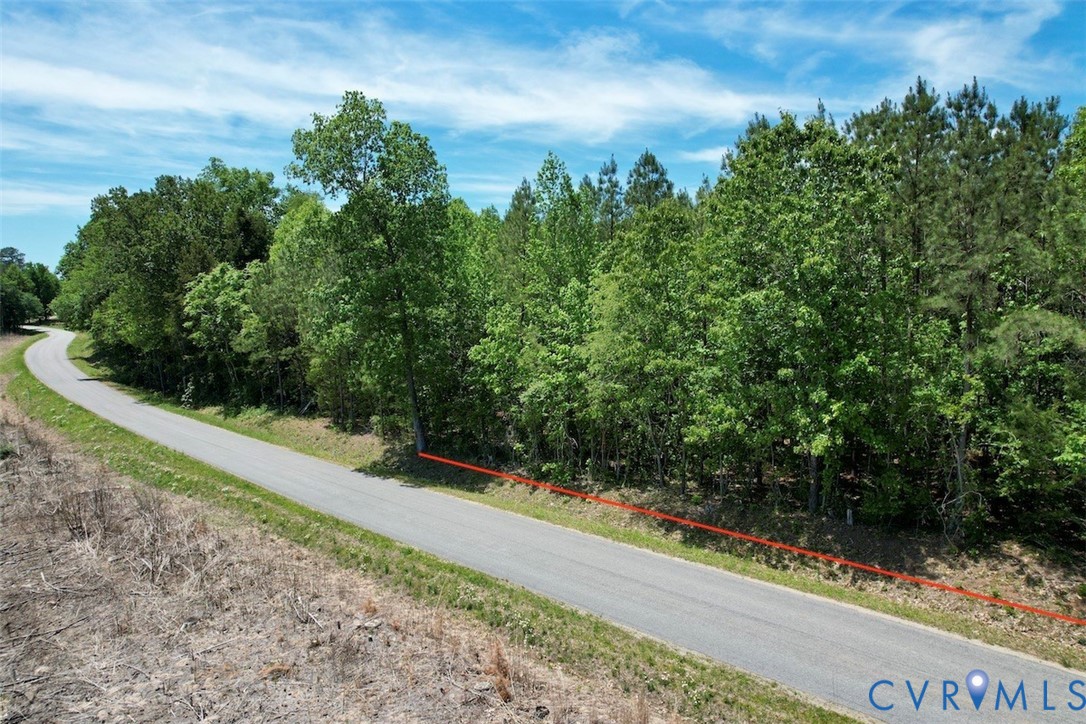 600 Red Oak Road Alberta, VA 23821 - Photo 5 of 16 a view of a pathway both side of yard