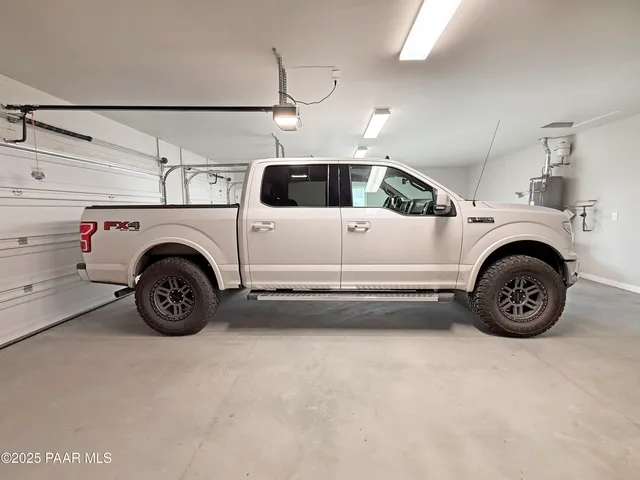 a view of car garage