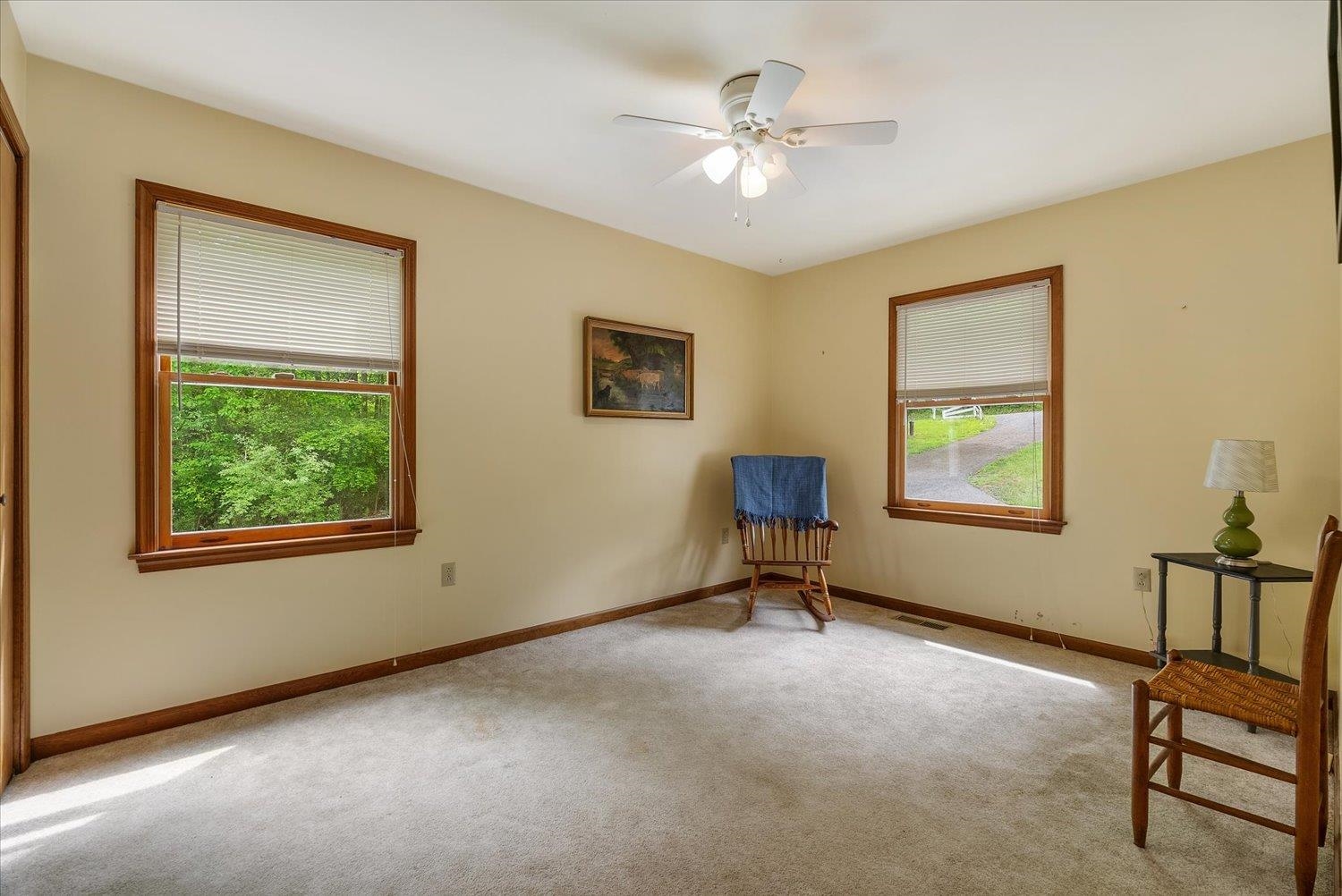 592 Stover Shop Road Churchville, VA 24421 - Photo 23 of 36 a view of an empty room with a window