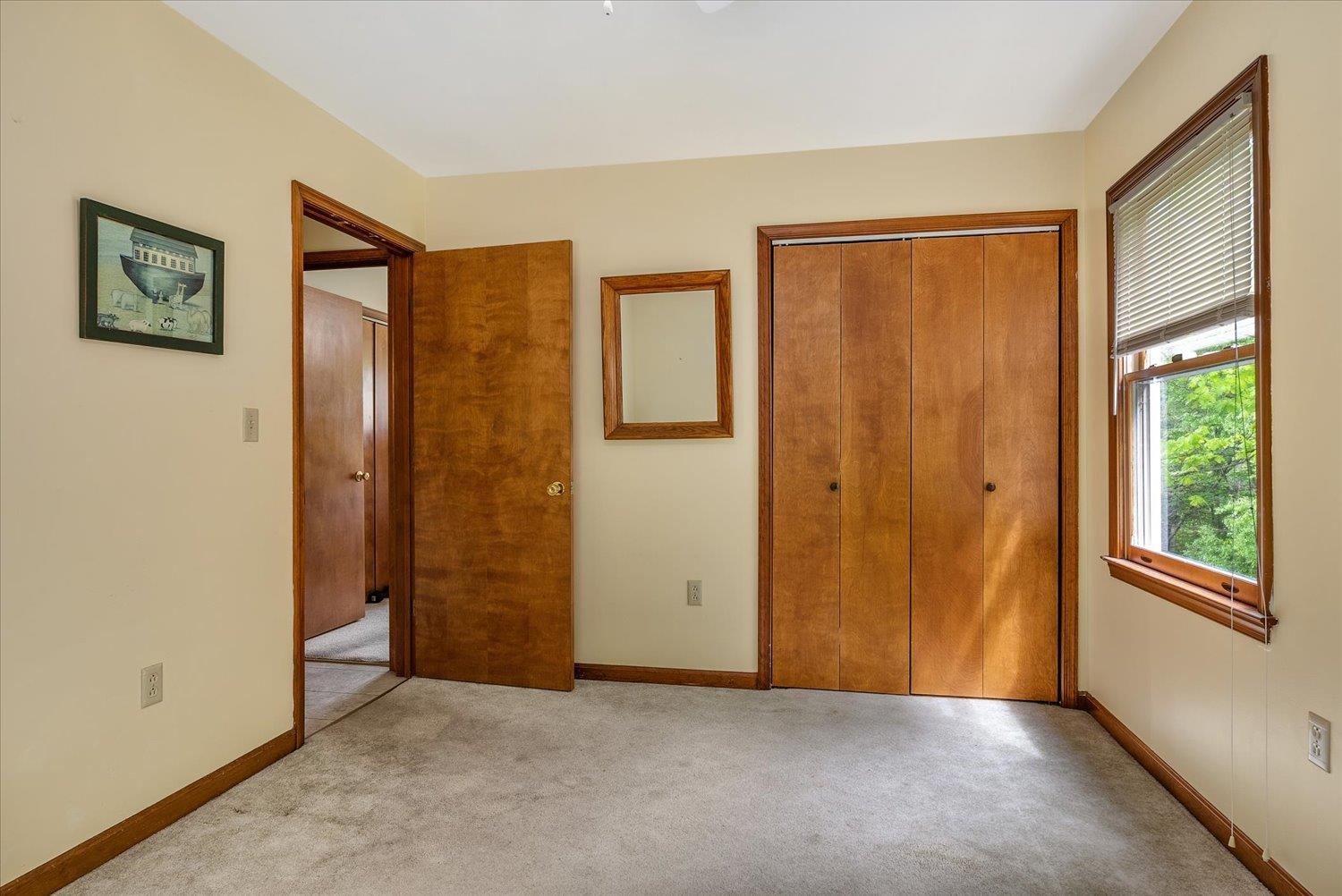 592 Stover Shop Road Churchville, VA 24421 - Photo 24 of 36 an empty room with windows and closet
