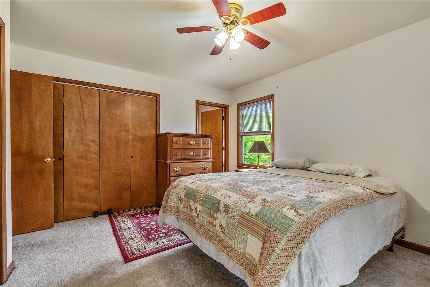 592 Stover Shop Road Churchville, VA 24421 - Photo 26 of 36 a bedroom with a bed dresser and a window