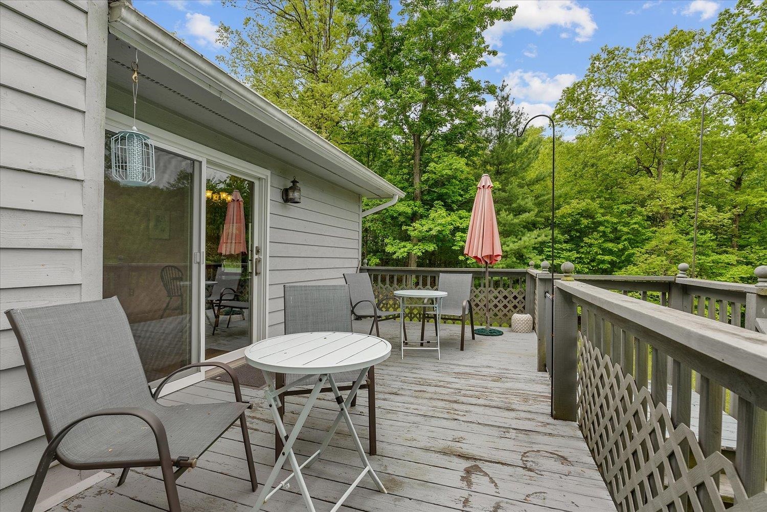 592 Stover Shop Road Churchville, VA 24421 - Photo 29 of 36 a view of a chairs and table in the balcony