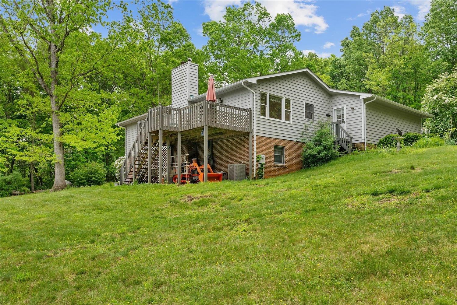 592 Stover Shop Road Churchville, VA 24421 - Photo 34 of 36 a front view of house with yard and green space