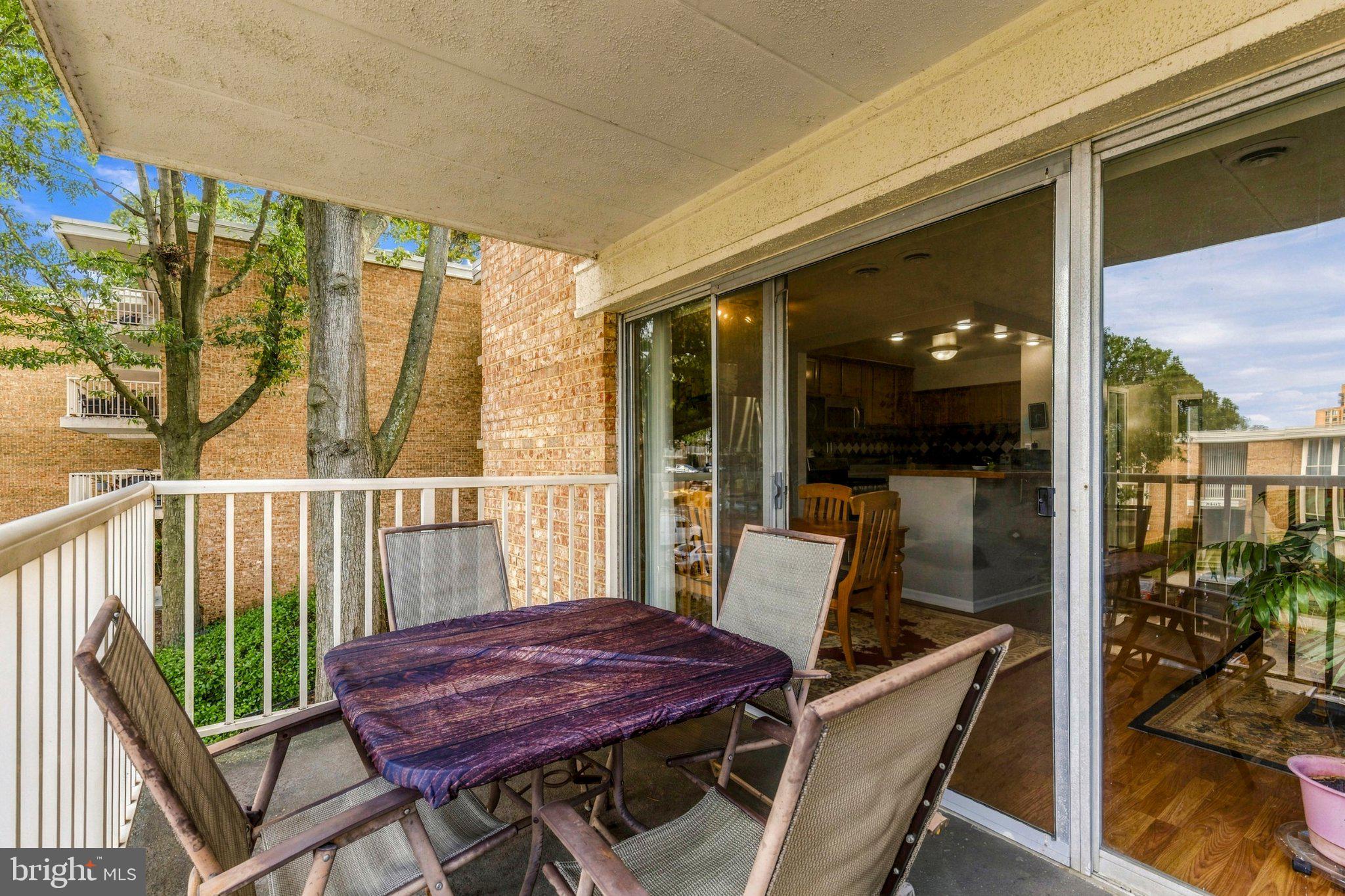 2638 Fort Farnsworth Road, Unit 118 Alexandria, VA 22303 - Photo 45 of 71 Balcony