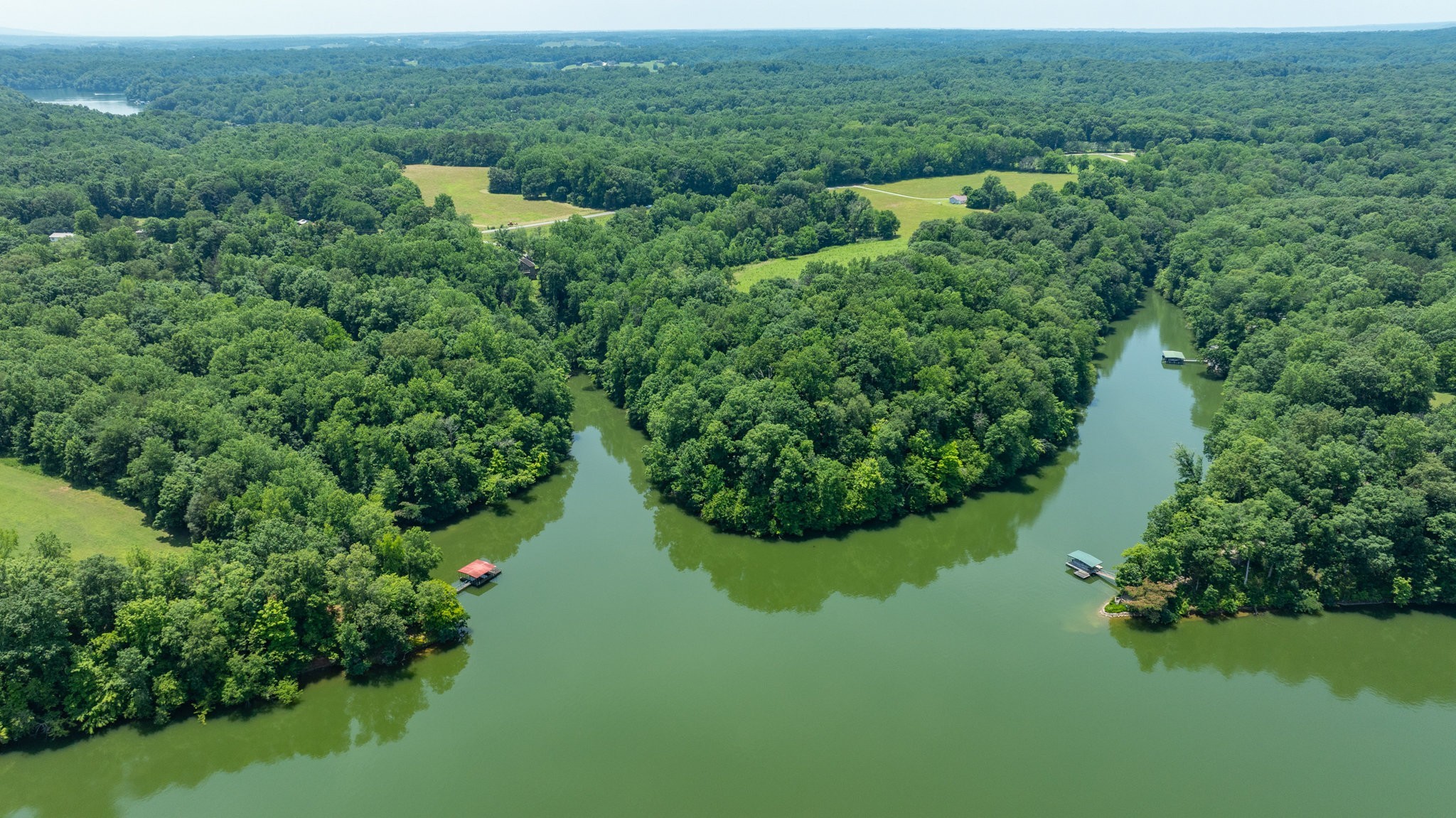 7542 Chestnut Ridge Road Winchester, TN 37398 - Photo 23 of 40 an aerial view of residential house with outdoor space and trees all around