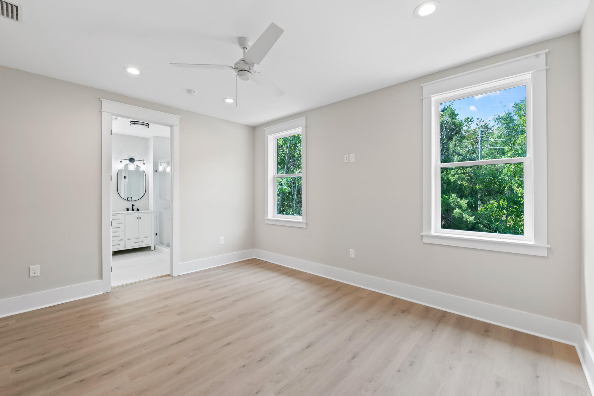 38 Rearden Way Santa Rosa Beach, FL 32459 - Photo 24 of 38 an empty room with wooden floor and windows