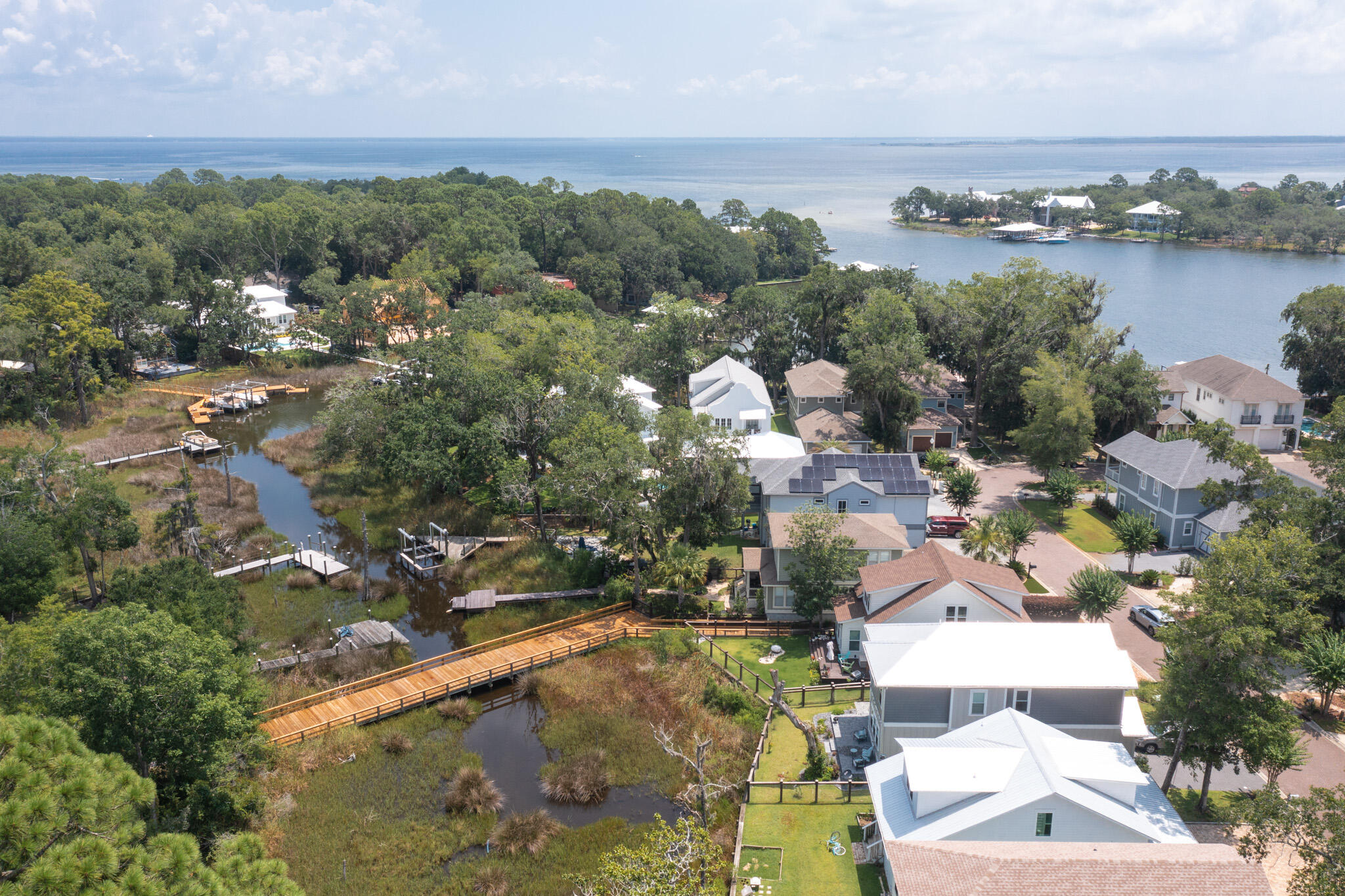 38 Rearden Way Santa Rosa Beach, FL 32459 - Photo 5 of 38 a view of a lake in middle of the town