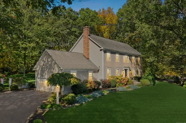 a aerial view of a house