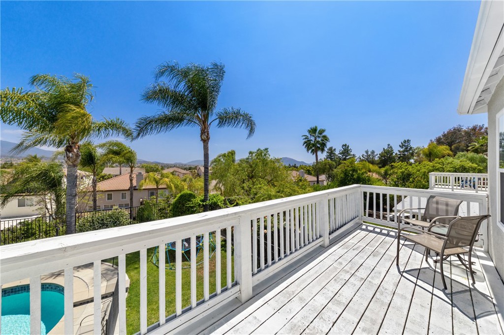 32985 Novara Court Temecula, CA 92592 - Photo 7 of 56 Private Balcony Off The Primary Suite Overlooking The Backyard And Hillside Views