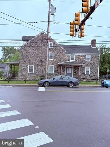 a car parked on the side of the road