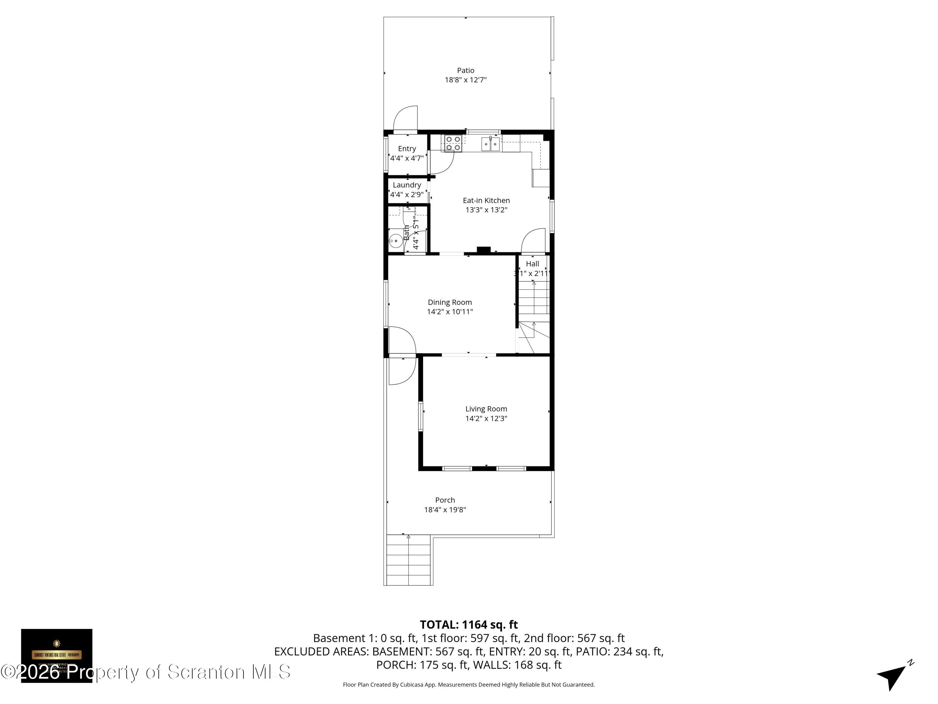 215 North Fillmore Avenue Scranton, PA 18504 - Photo 23 of 25 a picture of a room with a white wall and a picture