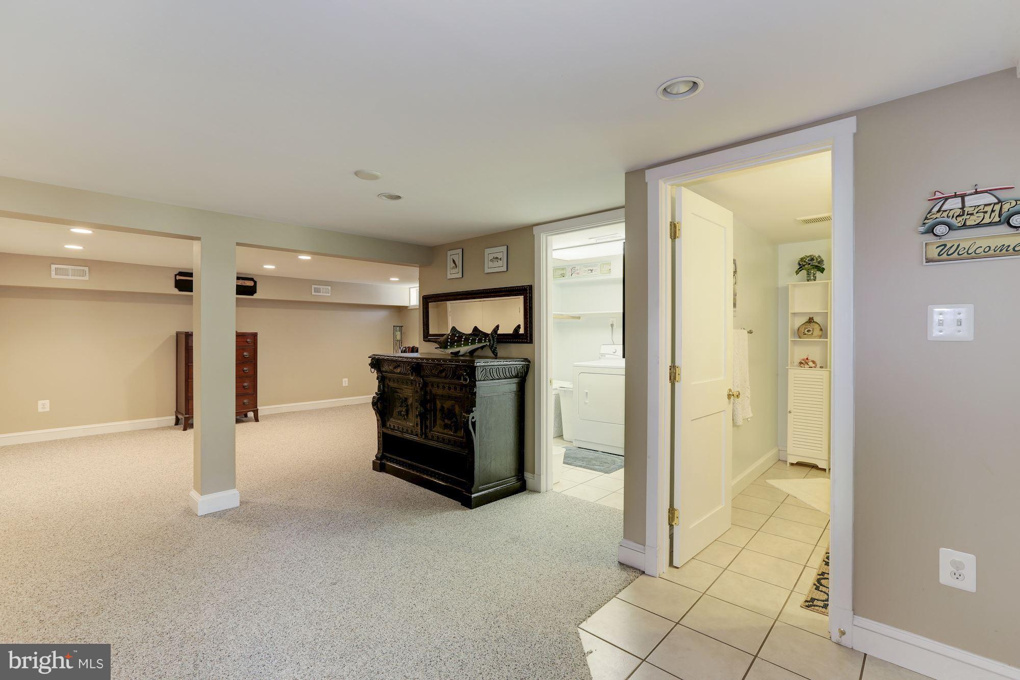 307 Gibson Road Annapolis, MD 21401 - Photo 25 of 31 Expansive Recreational Lower Level