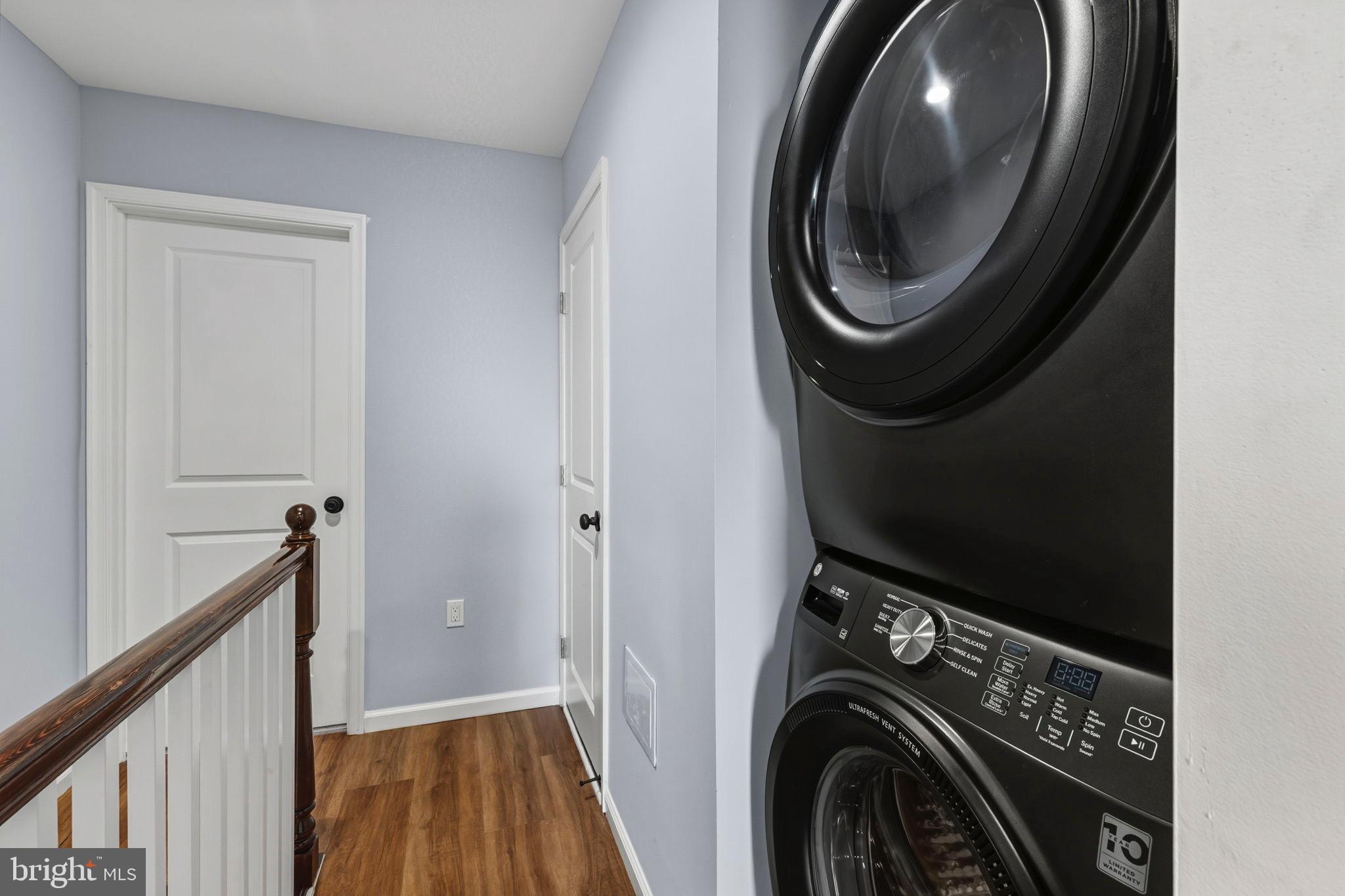 1618 North Regester Street Baltimore, MD 21213 - Photo 21 of 29 a view of a storage and utility room with a washer dryer