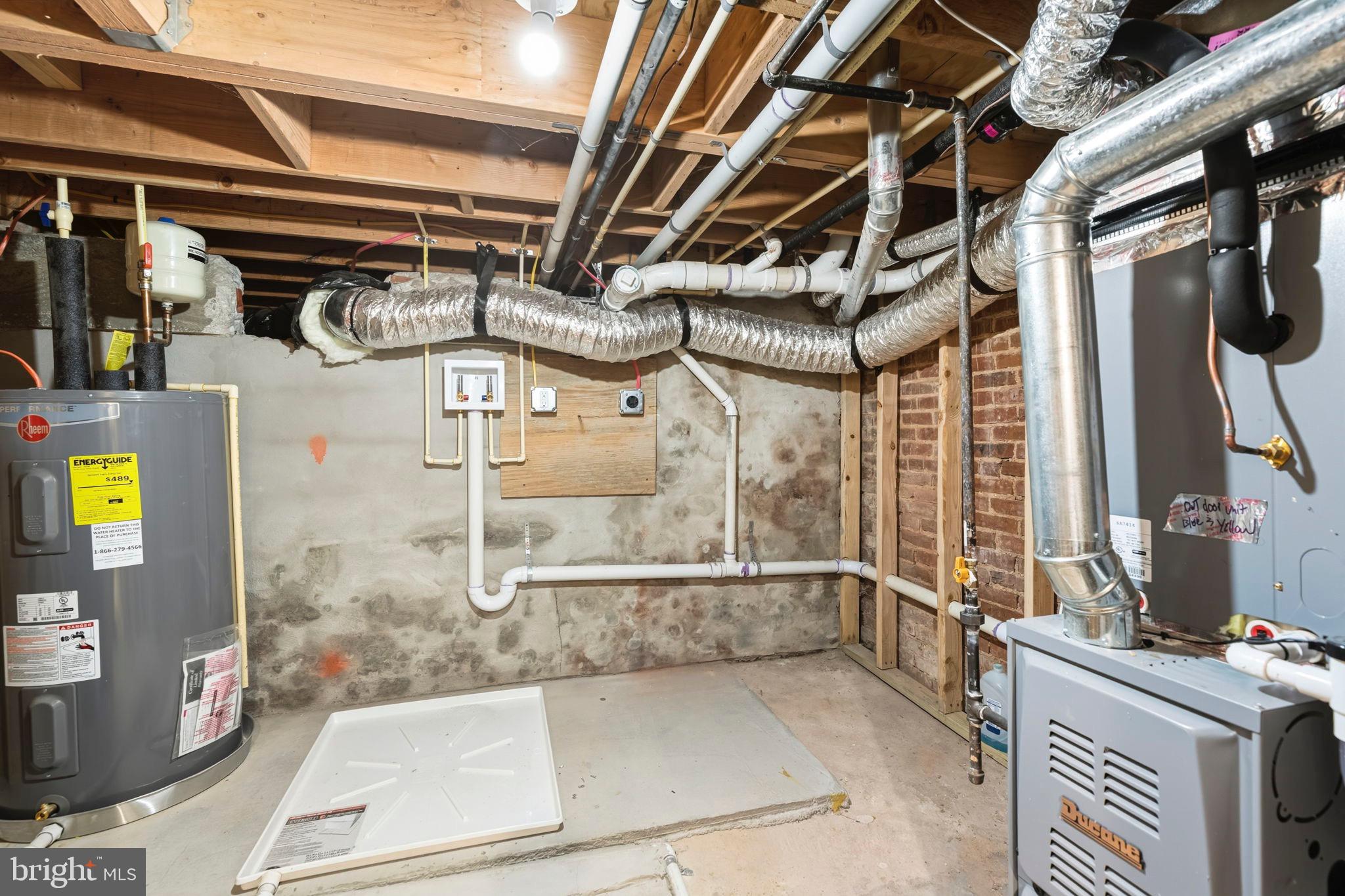 1618 North Regester Street Baltimore, MD 21213 - Photo 25 of 29 a view of water heater room