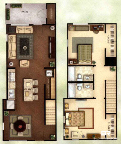 0 Cody Lane Foley, AL 36535 - Photo 3 of 5 Contemporary interior with 2BR/2BA.