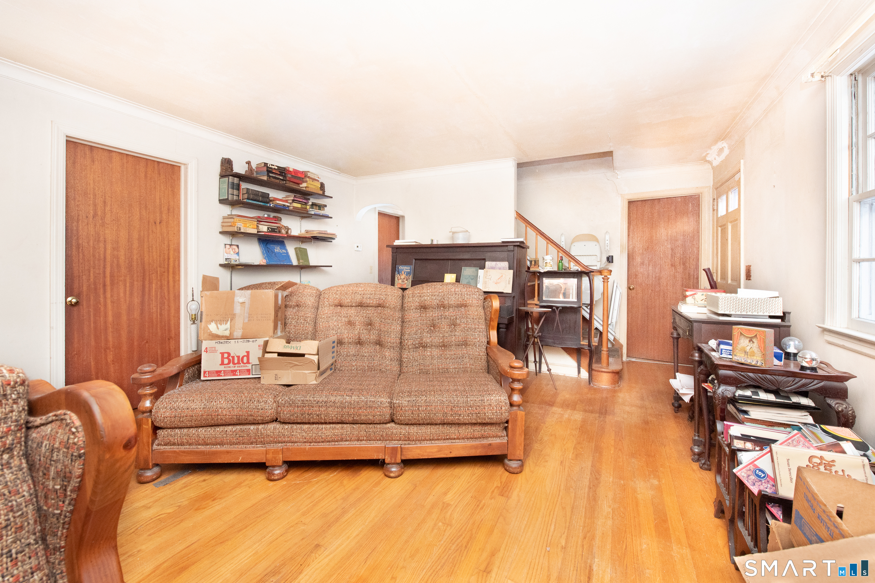 1 Dexter Road Westport, CT 06880 - Photo 8 of 29 a living room with furniture and a wooden floor