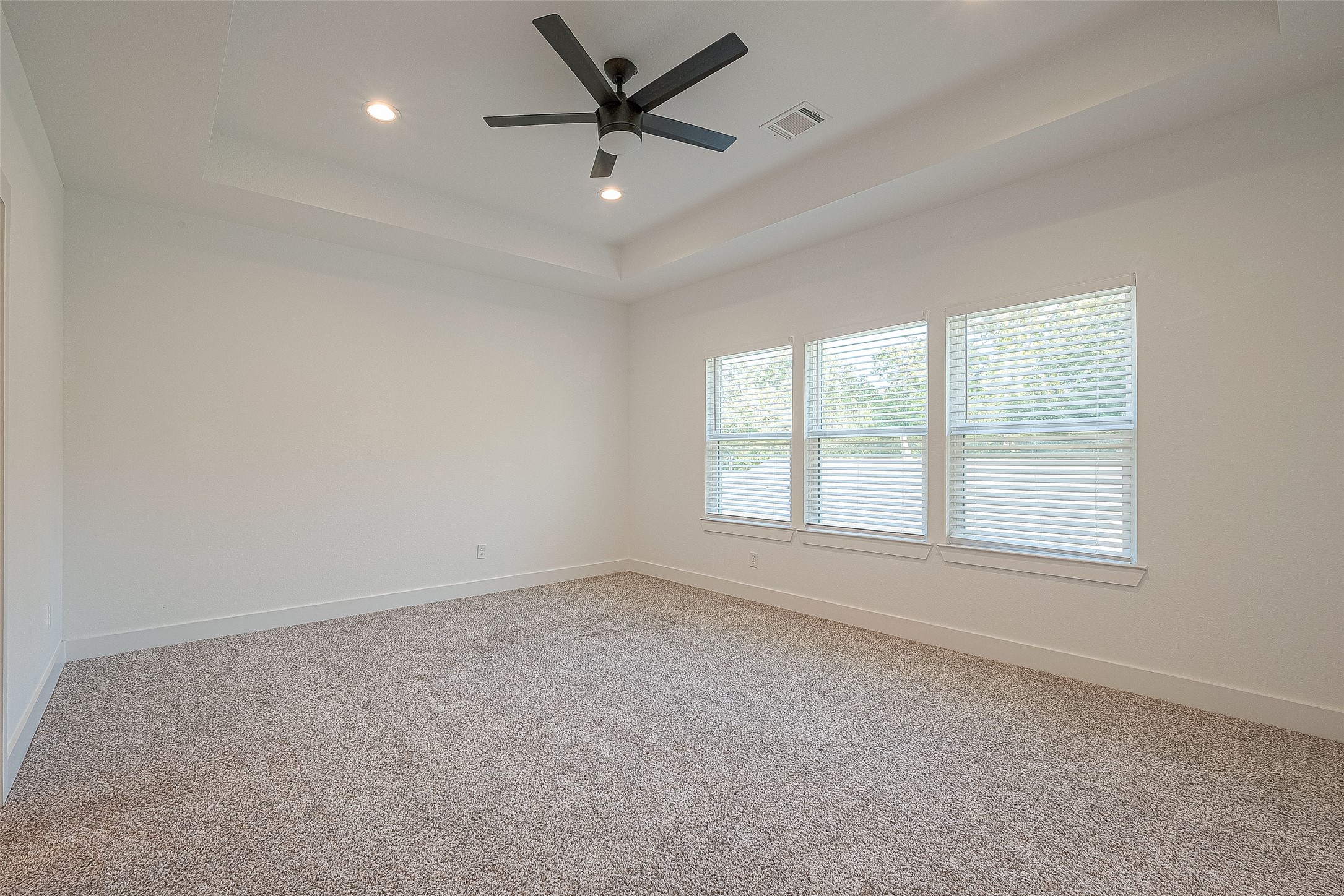 13419 Scott Street Houston, TX 77047 - Photo 17 of 23 an empty room with a window and a fan
