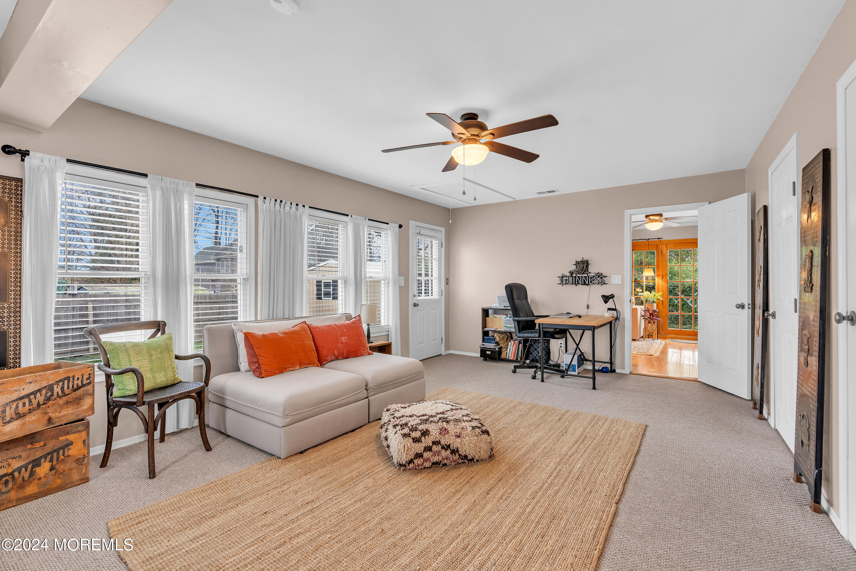 70 Portland Road Atlantic Highlands, NJ 07716 - Photo 17 of 32 a living room with furniture and a large window
