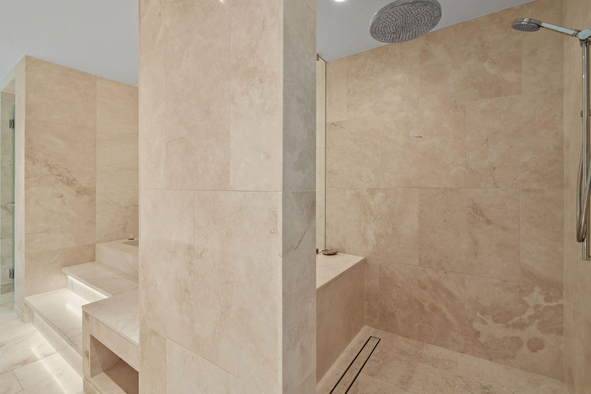 3550 South Ocean Boulevard, Unit 5E South Palm Beach, FL 33480 - Photo 31 of 52 a bathroom with a shower