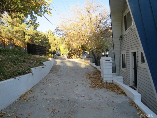 a view of front door of house