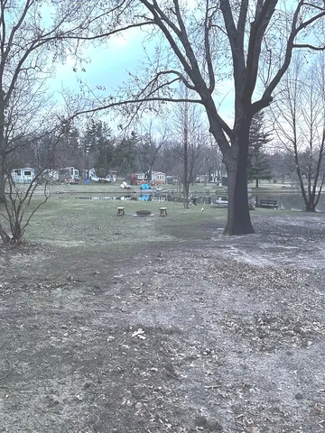 a view of empty room with tree s