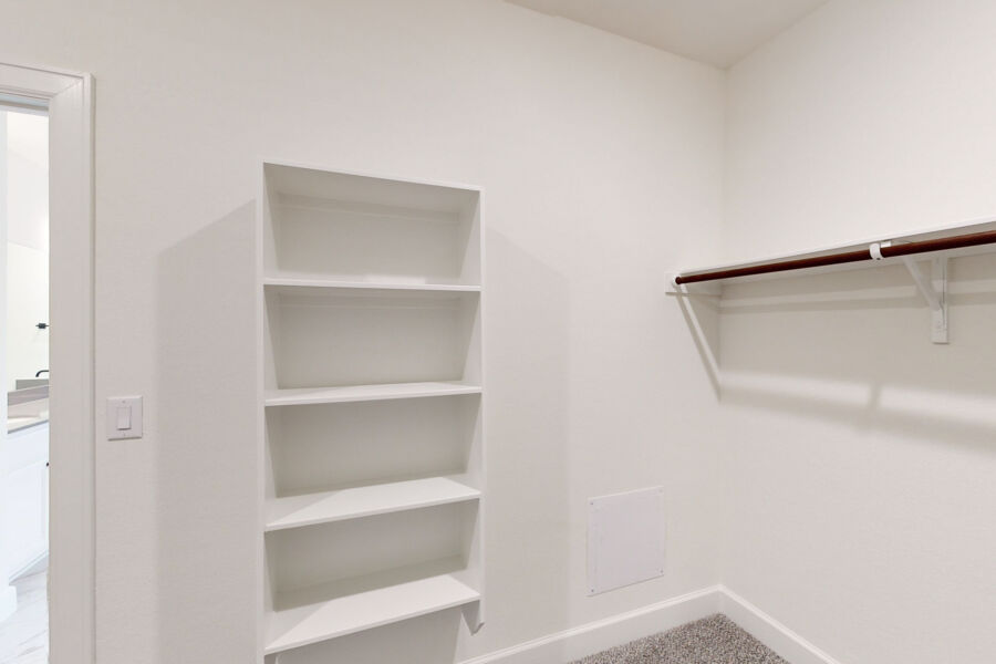 3825 Waxahachie Road Leander, TX 78641 - Photo 25 of 40 a view of an empty walk in closet