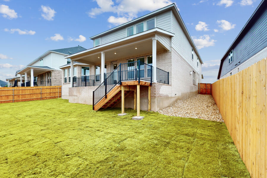 3825 Waxahachie Road Leander, TX 78641 - Photo 37 of 40 a front view of a house with a yard