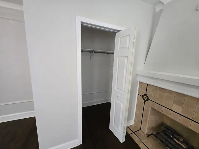 a view of walk in closet