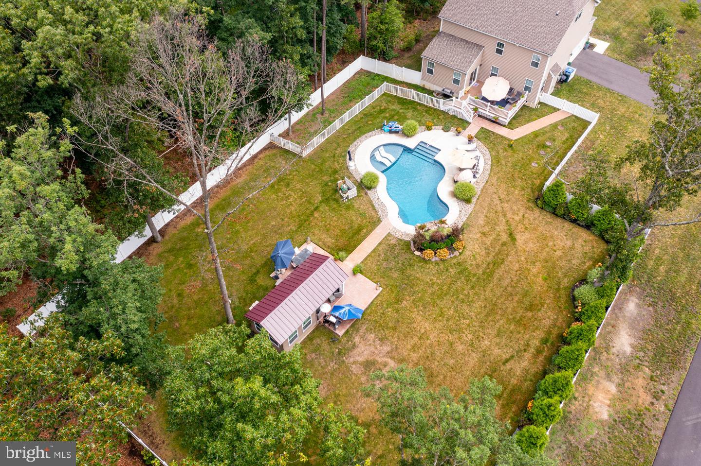 305 Margot Lane Tabernacle, NJ 08088 - Photo 55 of 69 Backyard with Dog Run