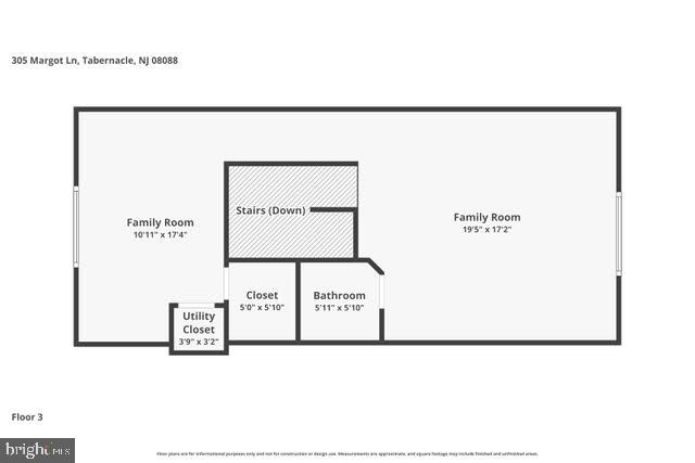 305 Margot Lane Tabernacle, NJ 08088 - Photo 68 of 69 Loft Floor Plan