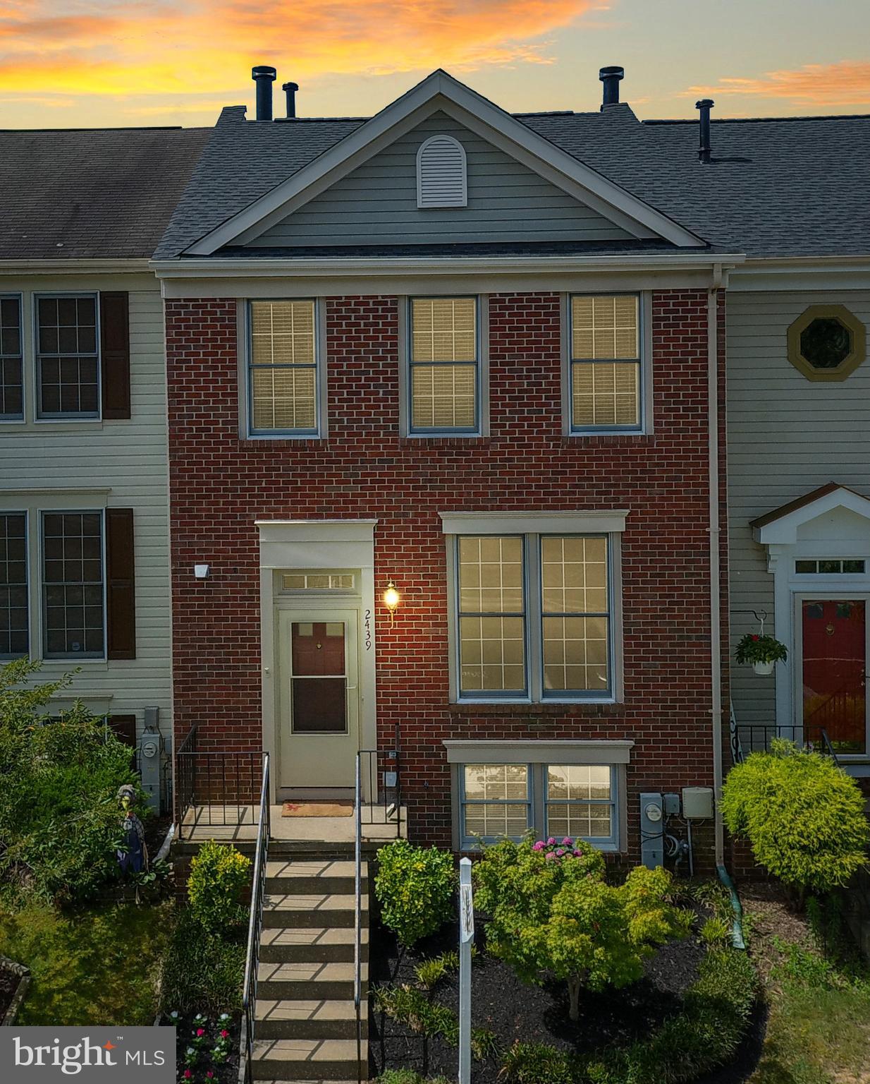 Front/Aerial View of Home
