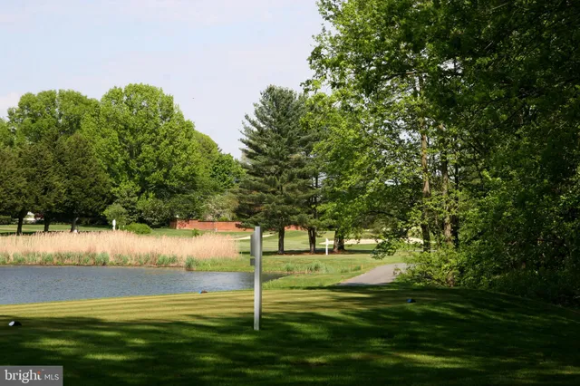 a view of a golf course