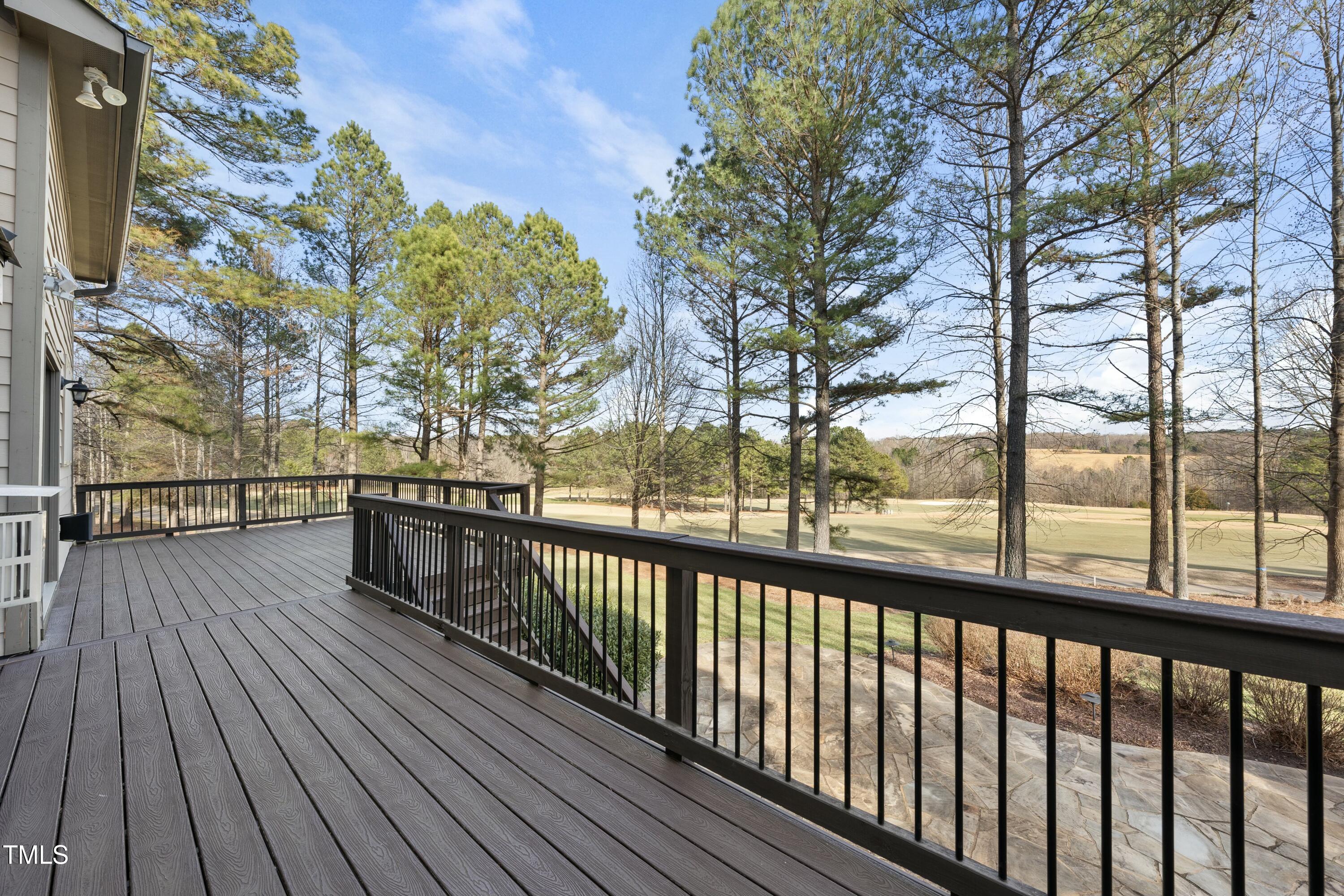 7220 Hasentree Way Wake Forest, NC 27587 - Photo 28 of 39 a view of balcony with wooden floor