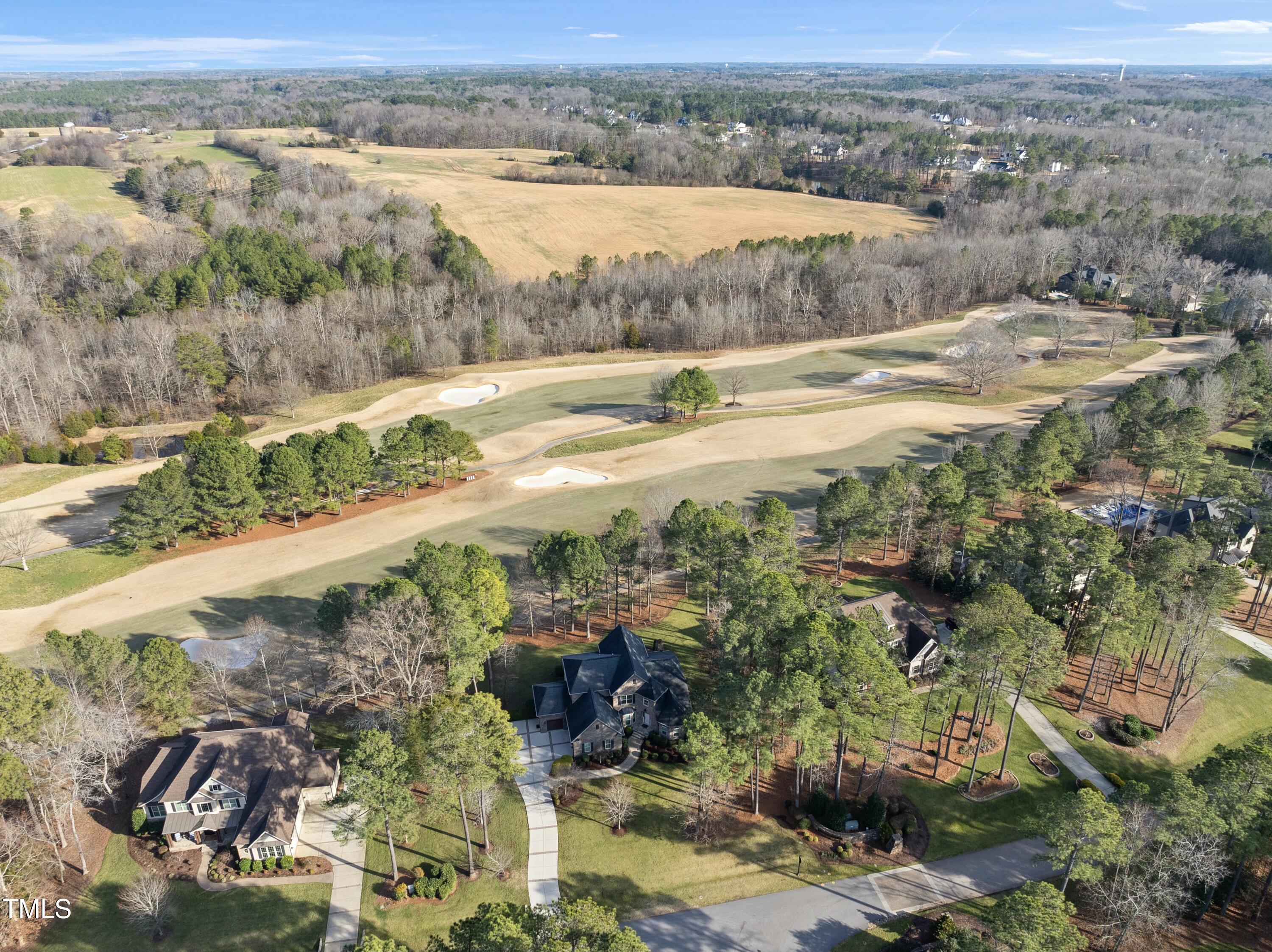 7220 Hasentree Way Wake Forest, NC 27587 - Photo 3 of 39 golf course view