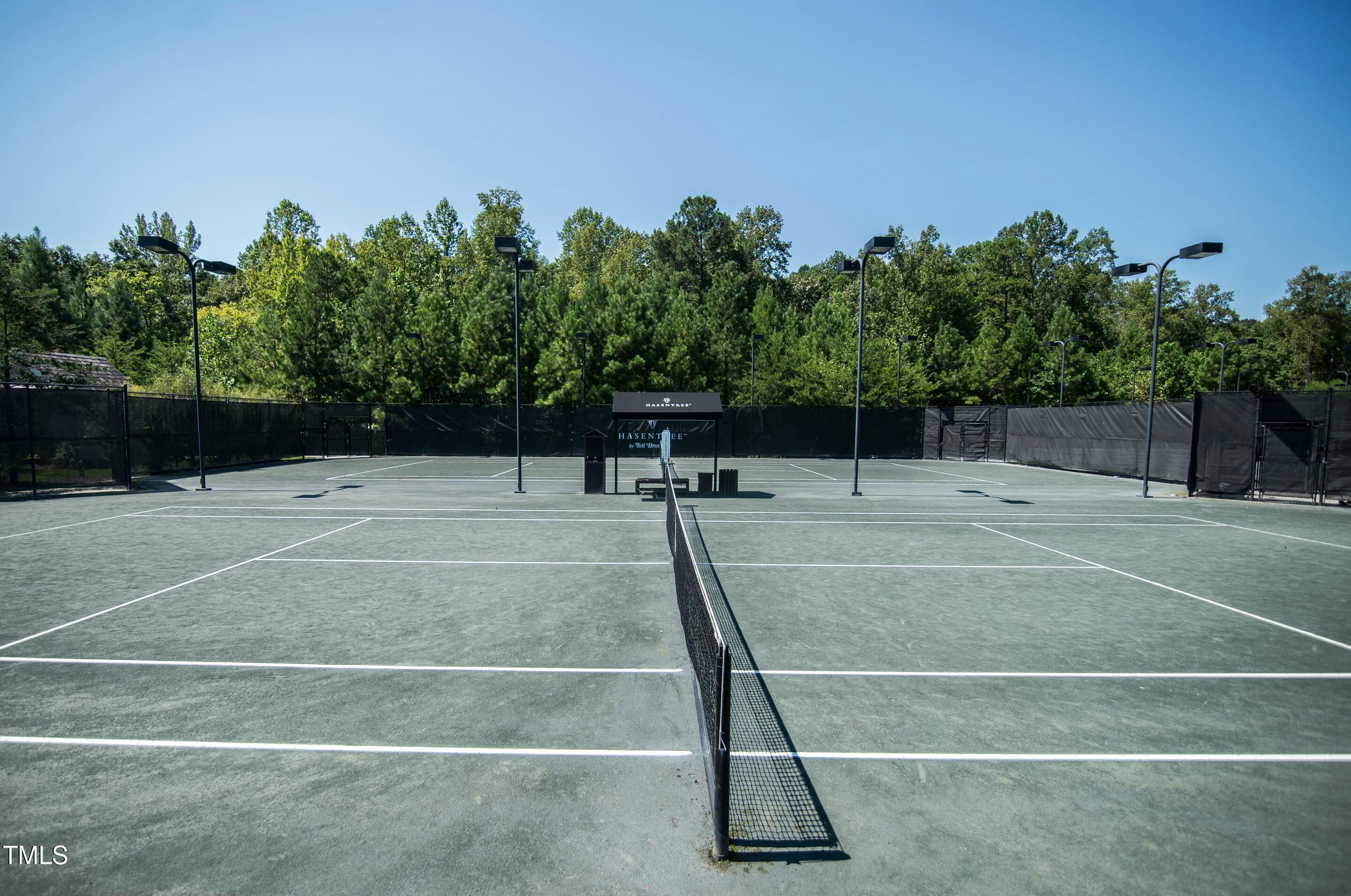 7220 Hasentree Way Wake Forest, NC 27587 - Photo 34 of 39 a view of a tennis court