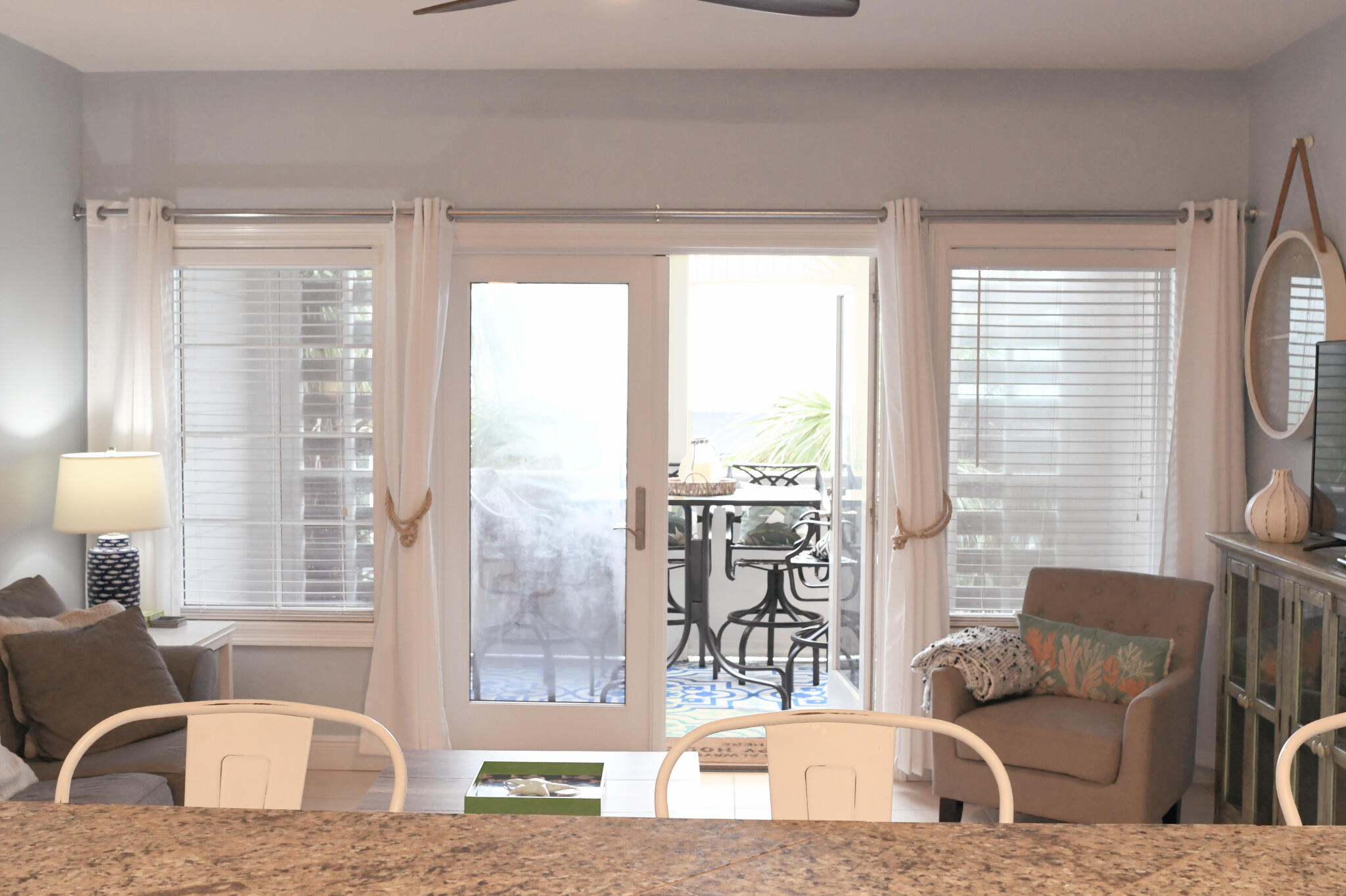43 Cassine Way, Unit 202 Santa Rosa Beach, FL 32459 - Photo 19 of 25 a living room with furniture and a large window