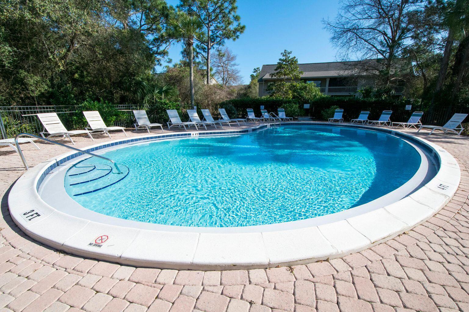 43 Cassine Way, Unit 202 Santa Rosa Beach, FL 32459 - Photo 25 of 25 a view of swimming pool with outdoor seating