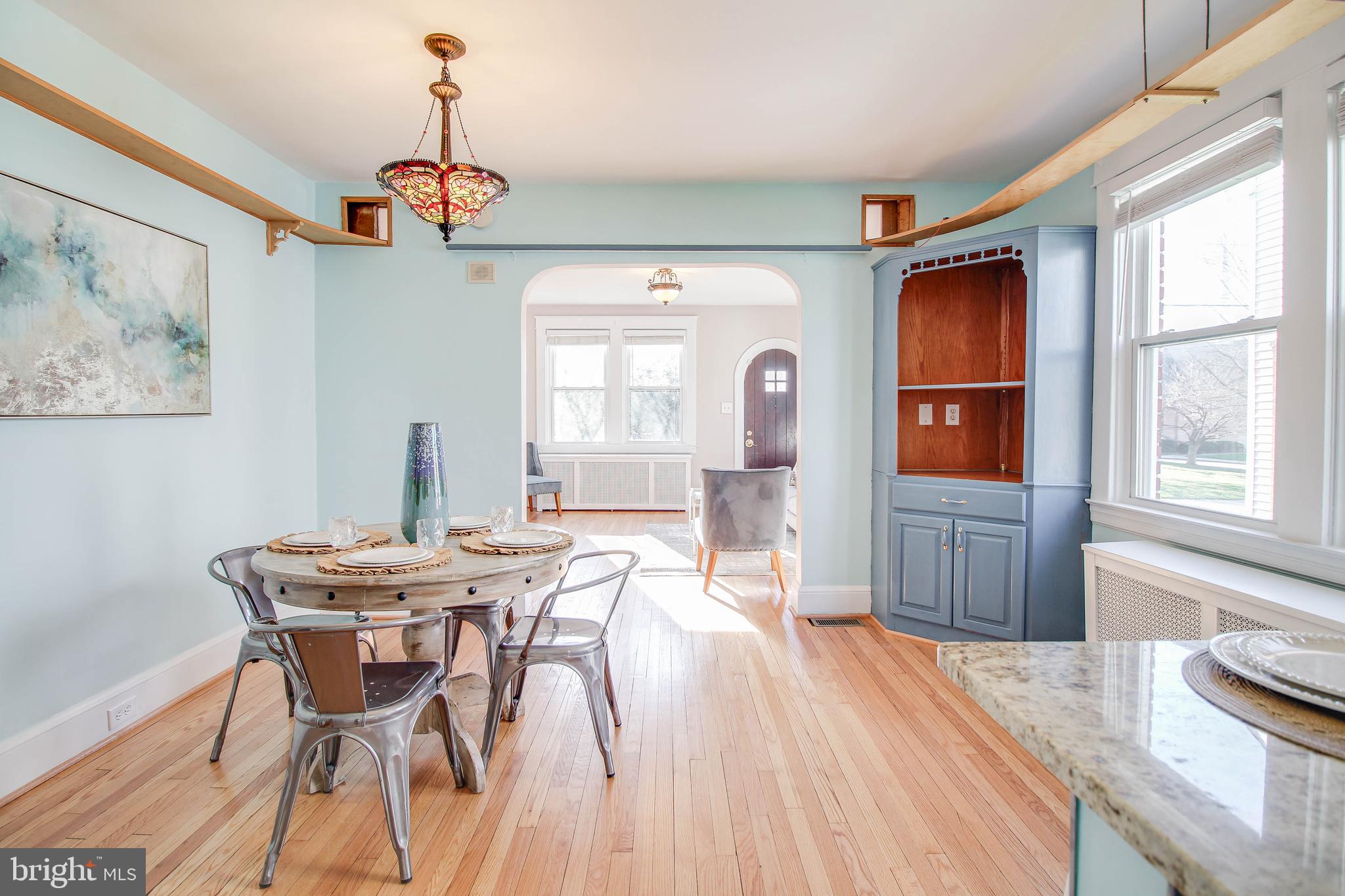 5112 Shelbourne Road Halethorpe, MD 21227 - Photo 11 of 50 dining room to the living room
