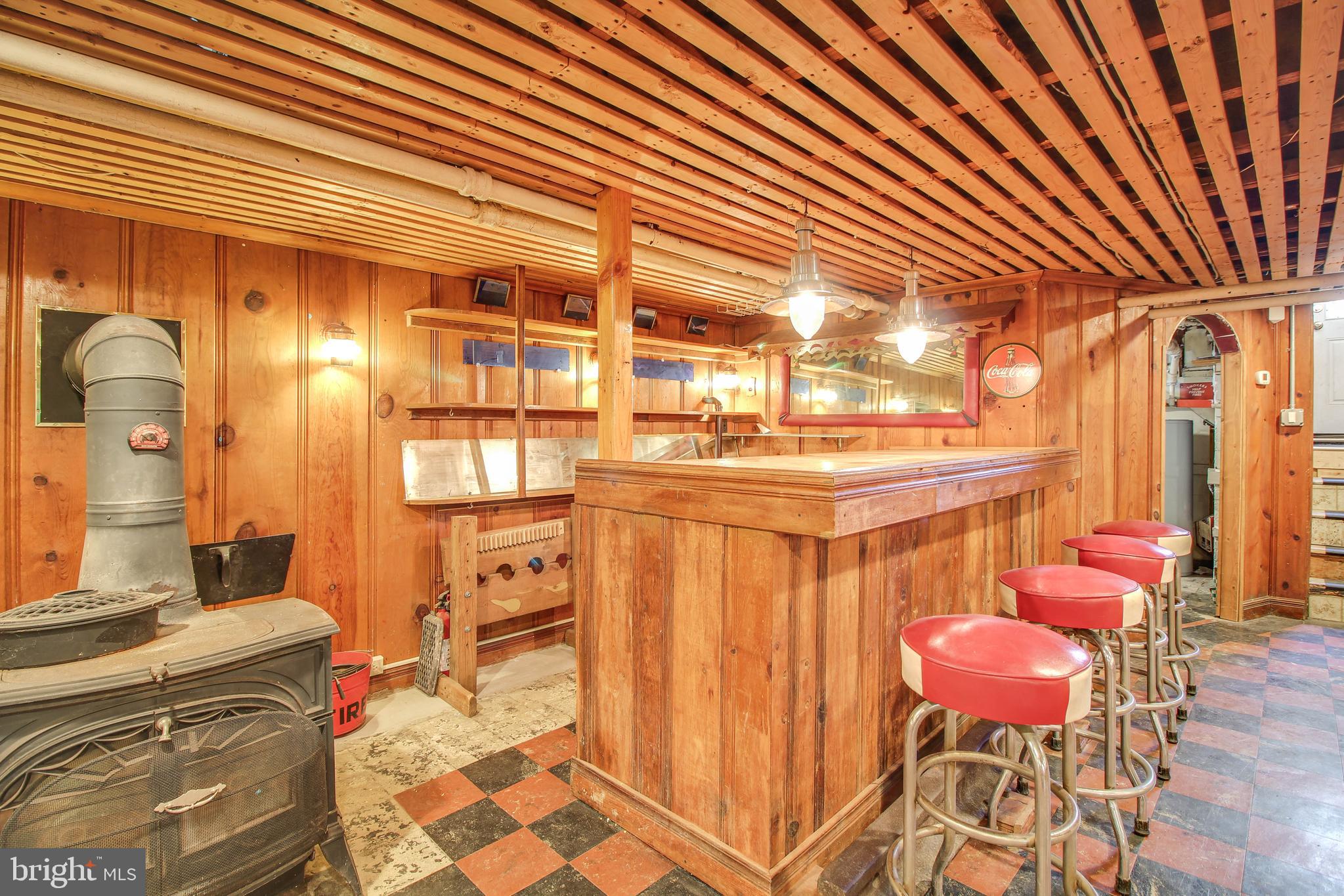 5112 Shelbourne Road Halethorpe, MD 21227 - Photo 38 of 50 lower level with bar