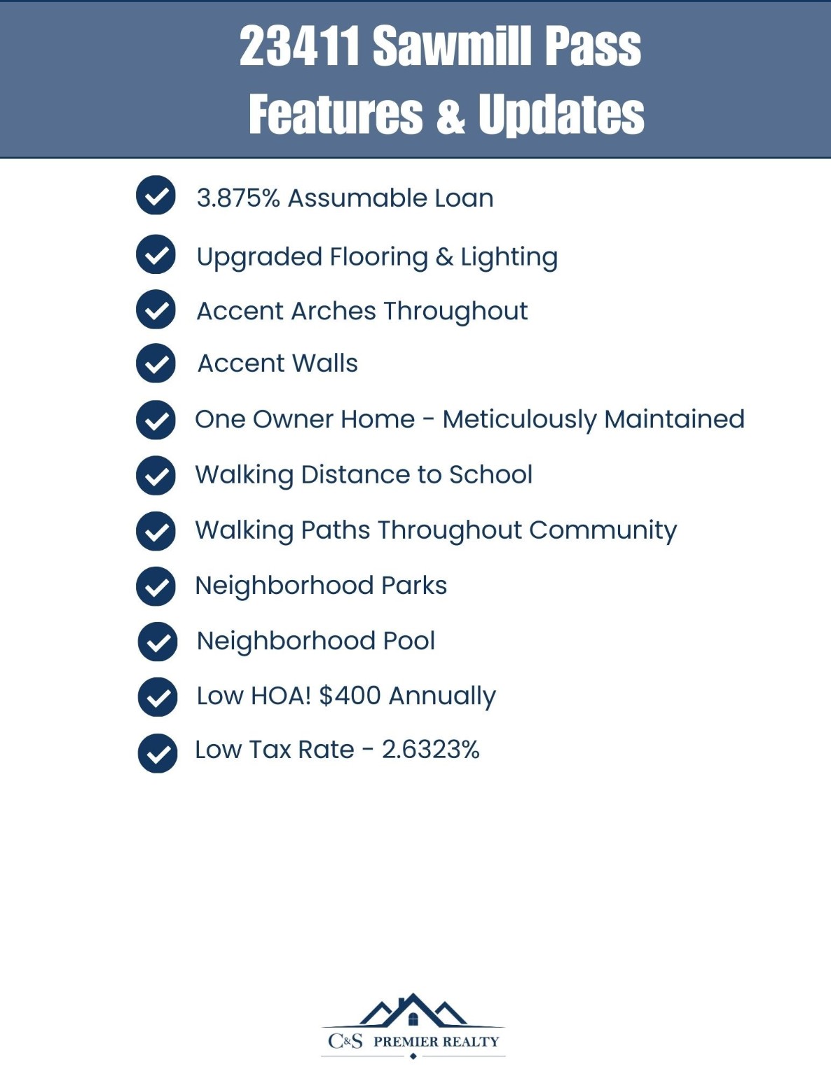 23411 Sawmill Pass Spring, TX 77373 - Photo 2 of 20