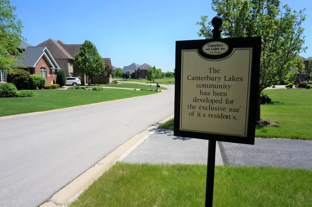 a sign on the side of the building