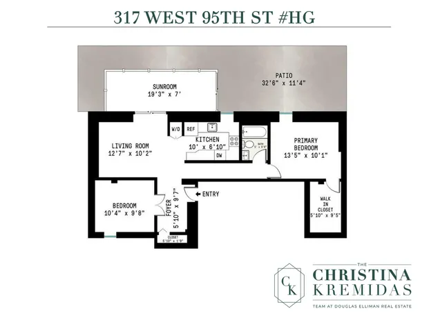 $1,250,000 | 317 West 95th Street, Unit HG | Upper West Side