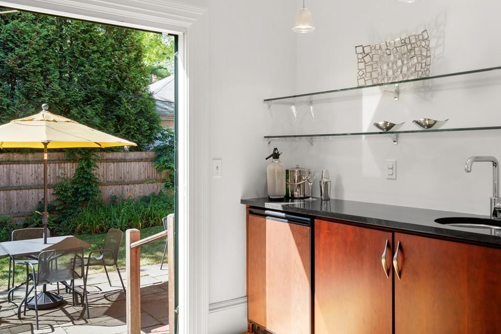 182 Upland Road Cambridge, MA 02140 - Photo 6 of 30 a close view of sink and backyard